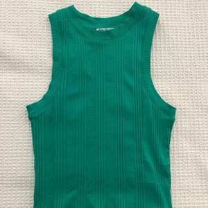 Zara Ribbed Tank Top
